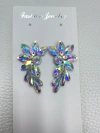 Cross-border design sense crystal tassel-shaped earrings for women, exquisite, trendy, individual, exaggerated and fashionable earrings, AB diamond Application Scenario